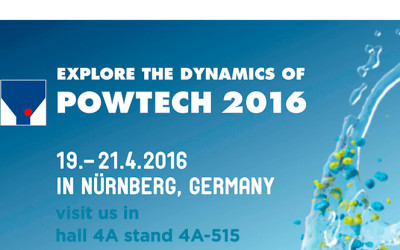 POWTECH 2016 Feria para el procesamiento y manipulación de polvo