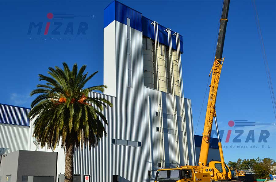 Buenos Aires – ARGENTINA, MIZAR PLANTA TORRE FABRICACIÓN DE MORTEROS ESPECIALES