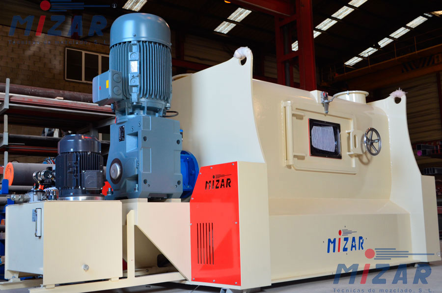 MIZAR horizontal shaft mixer PHT2000U | Spain